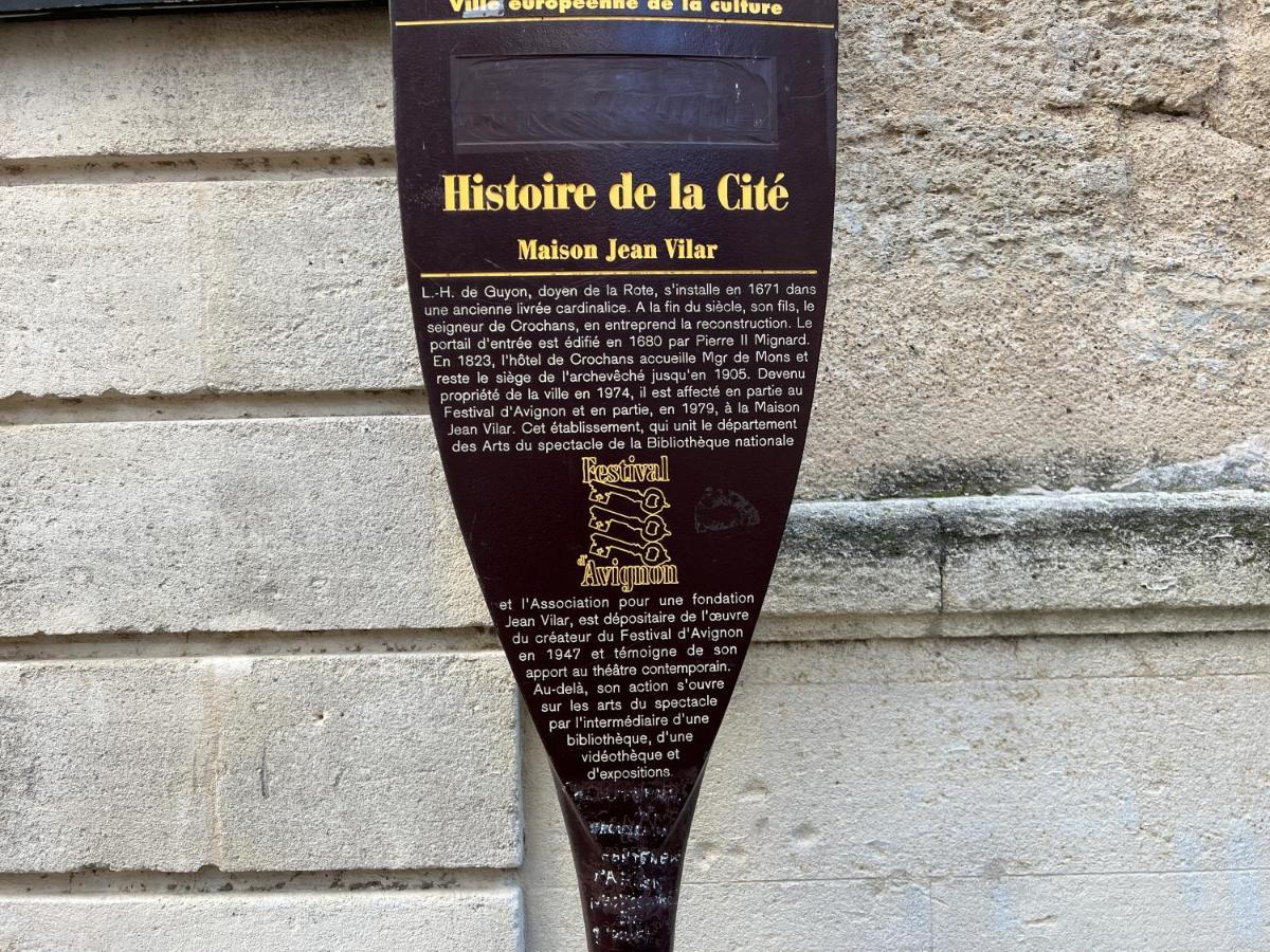 La Cachette De L'Horloge - Ac Clim - Wifi - 100M Palais Des Papes Lejlighed Avignon Eksteriør billede